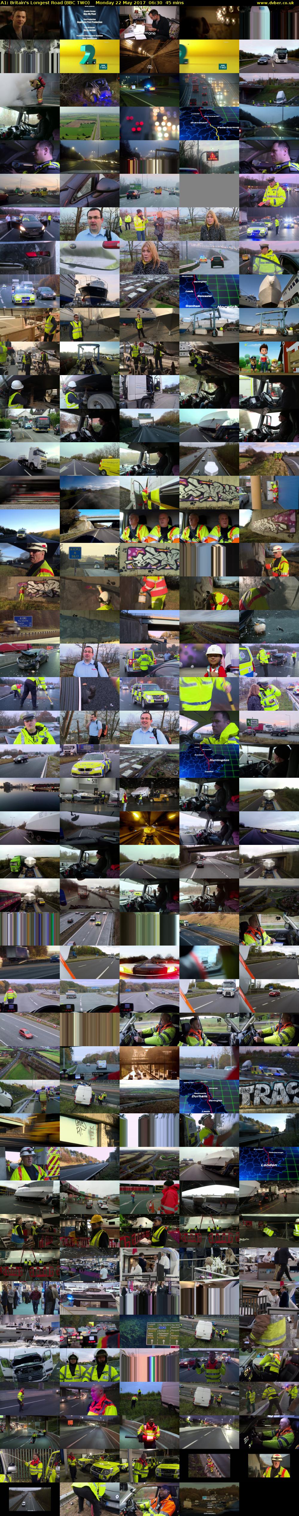 A1: Britain's Longest Road (BBC TWO) Monday 22 May 2017 06:30 - 07:15