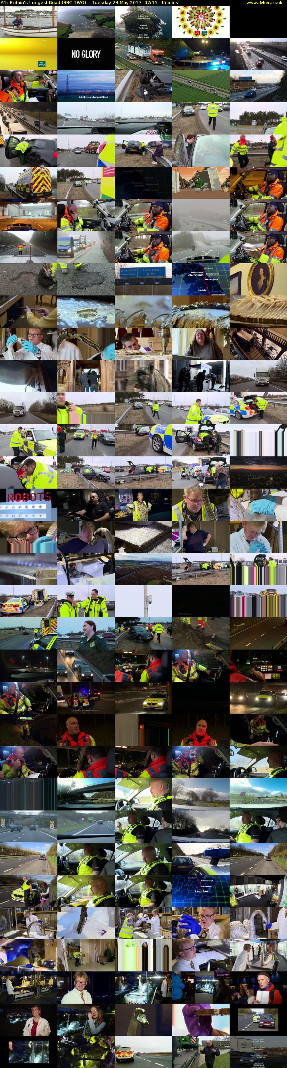 A1: Britain's Longest Road (BBC TWO) Tuesday 23 May 2017 07:15 - 08:00