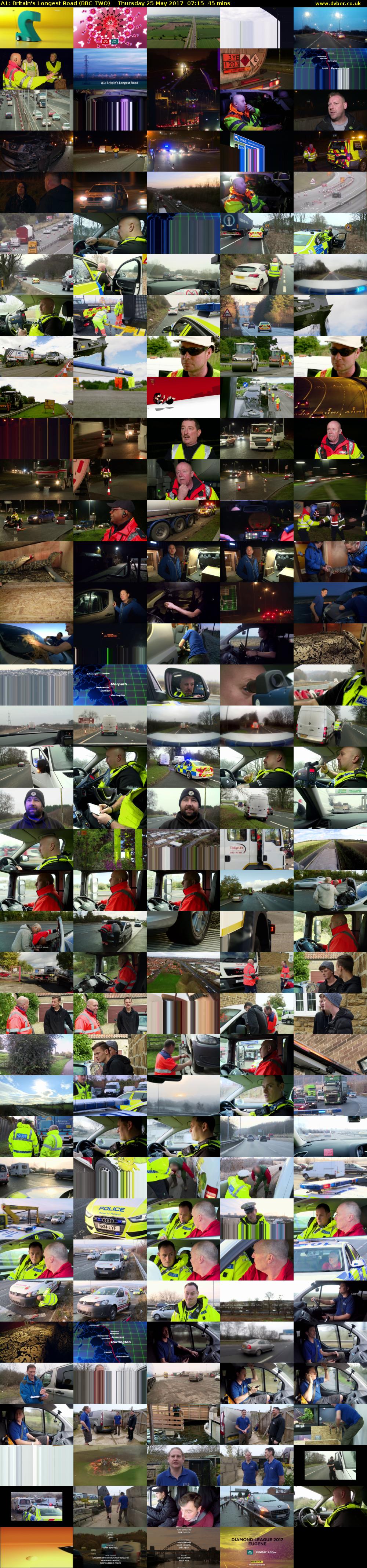 A1: Britain's Longest Road (BBC TWO) Thursday 25 May 2017 07:15 - 08:00