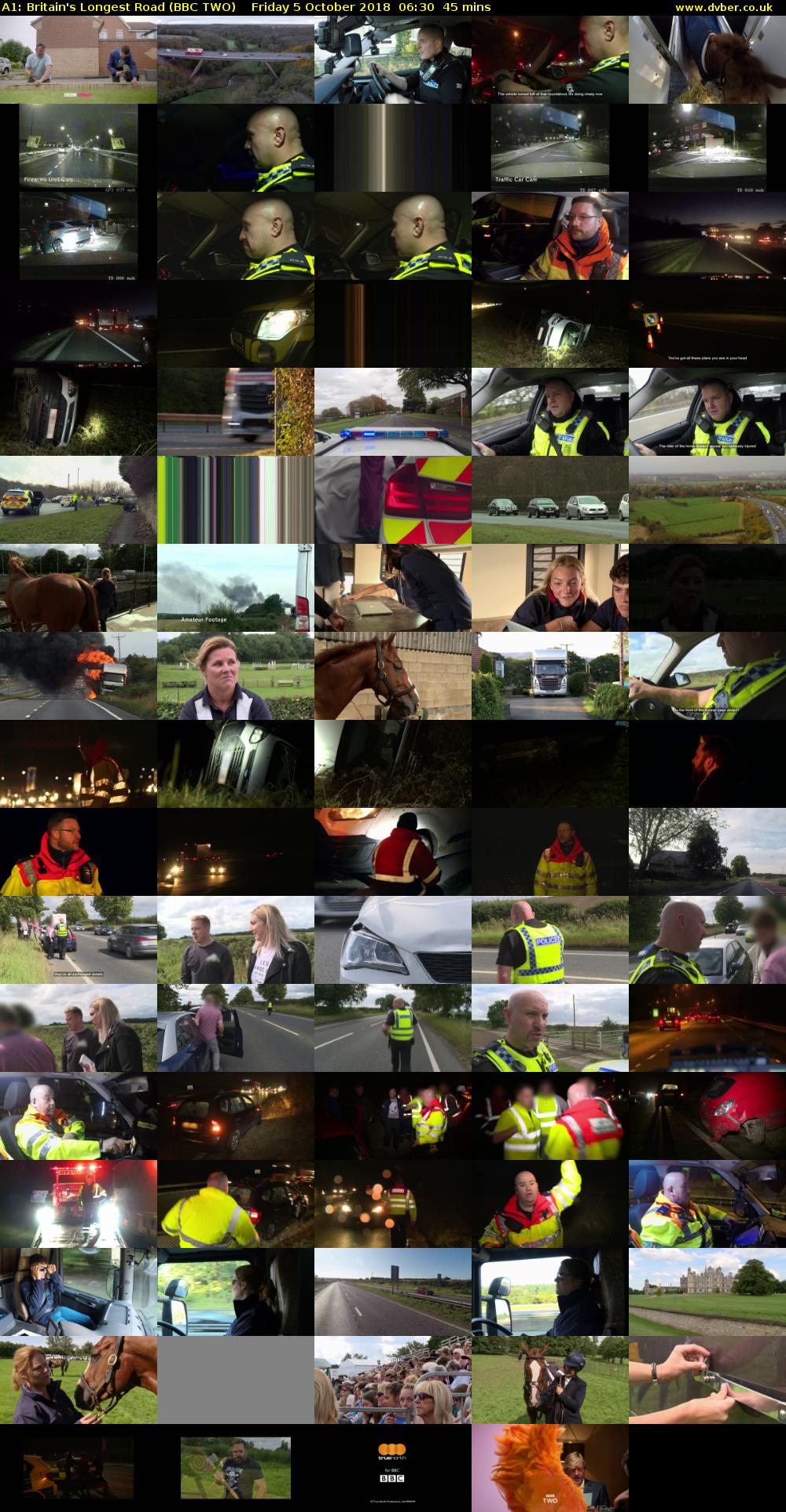 A1: Britain's Longest Road (BBC TWO) Friday 5 October 2018 06:30 - 07:15