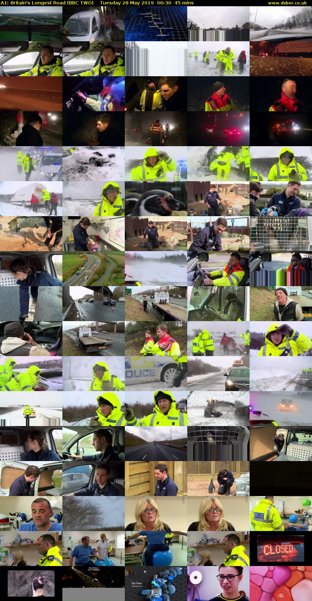 A1: Britain's Longest Road (BBC TWO) Tuesday 28 May 2019 06:30 - 07:15
