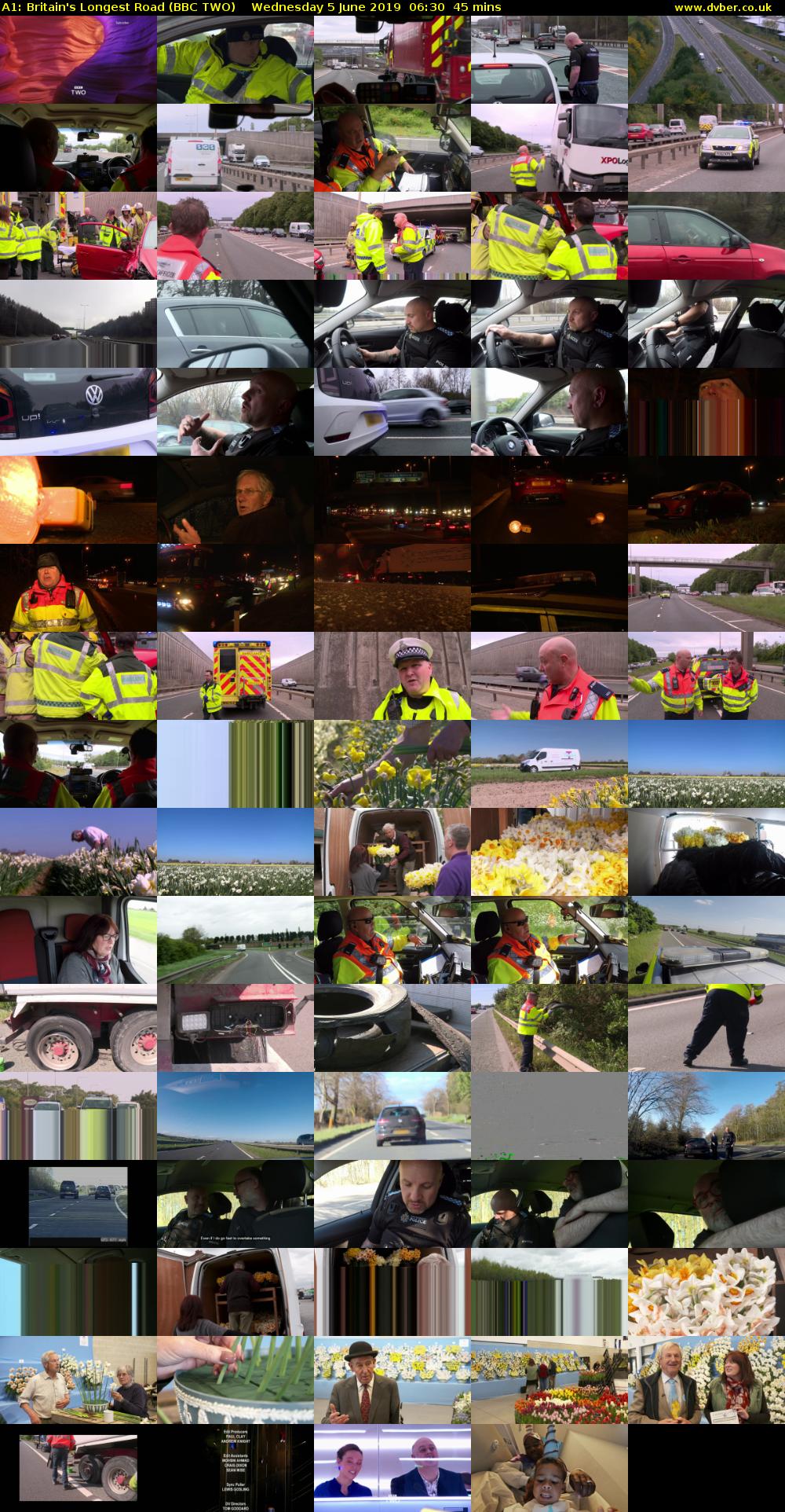A1: Britain's Longest Road (BBC TWO) Wednesday 5 June 2019 06:30 - 07:15