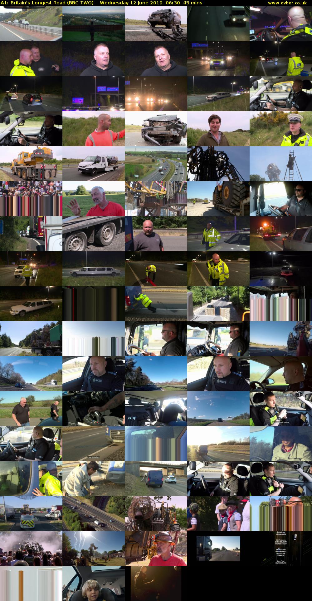 A1: Britain's Longest Road (BBC TWO) Wednesday 12 June 2019 06:30 - 07:15