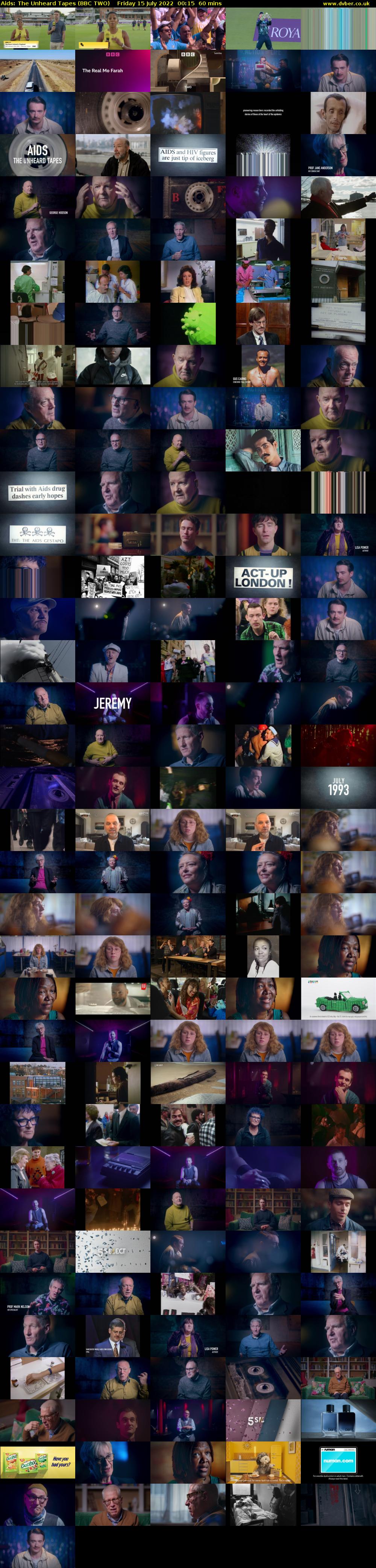 Aids: The Unheard Tapes (BBC TWO) Friday 15 July 2022 00:15 - 01:15