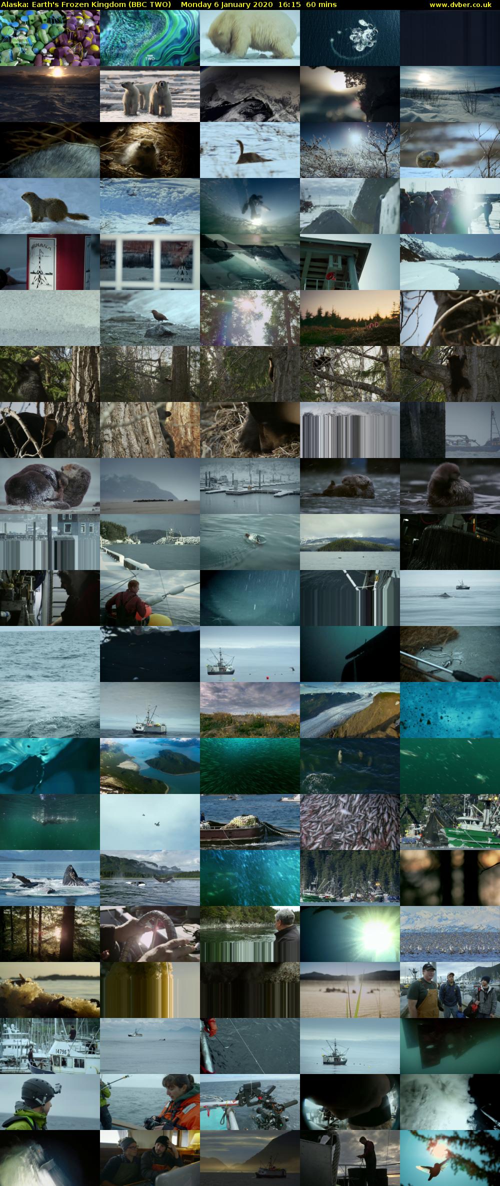 Alaska: Earth's Frozen Kingdom (BBC TWO) Monday 6 January 2020 16:15 - 17:15