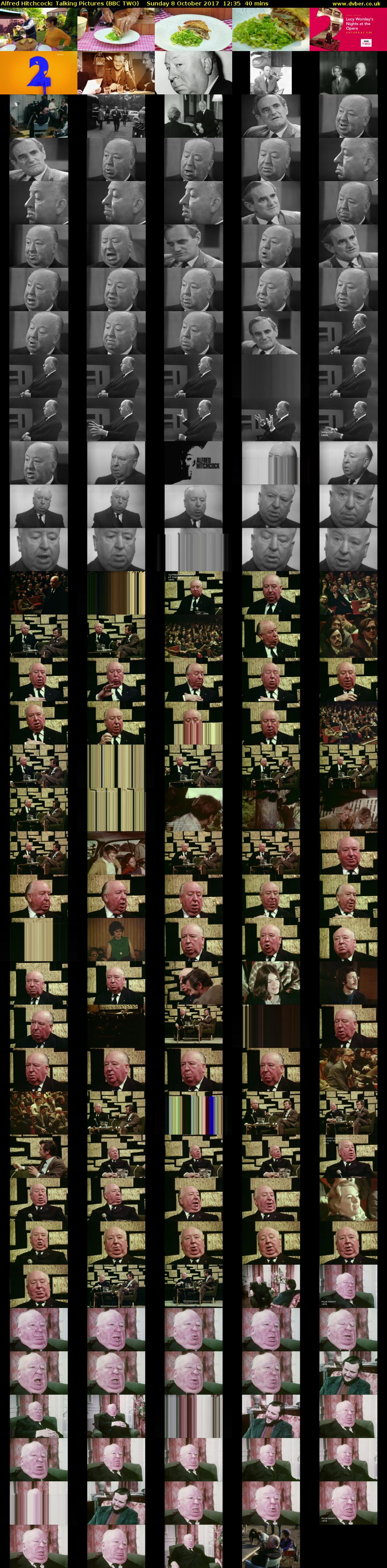 Alfred Hitchcock: Talking Pictures (BBC TWO) Sunday 8 October 2017 12:35 - 13:15