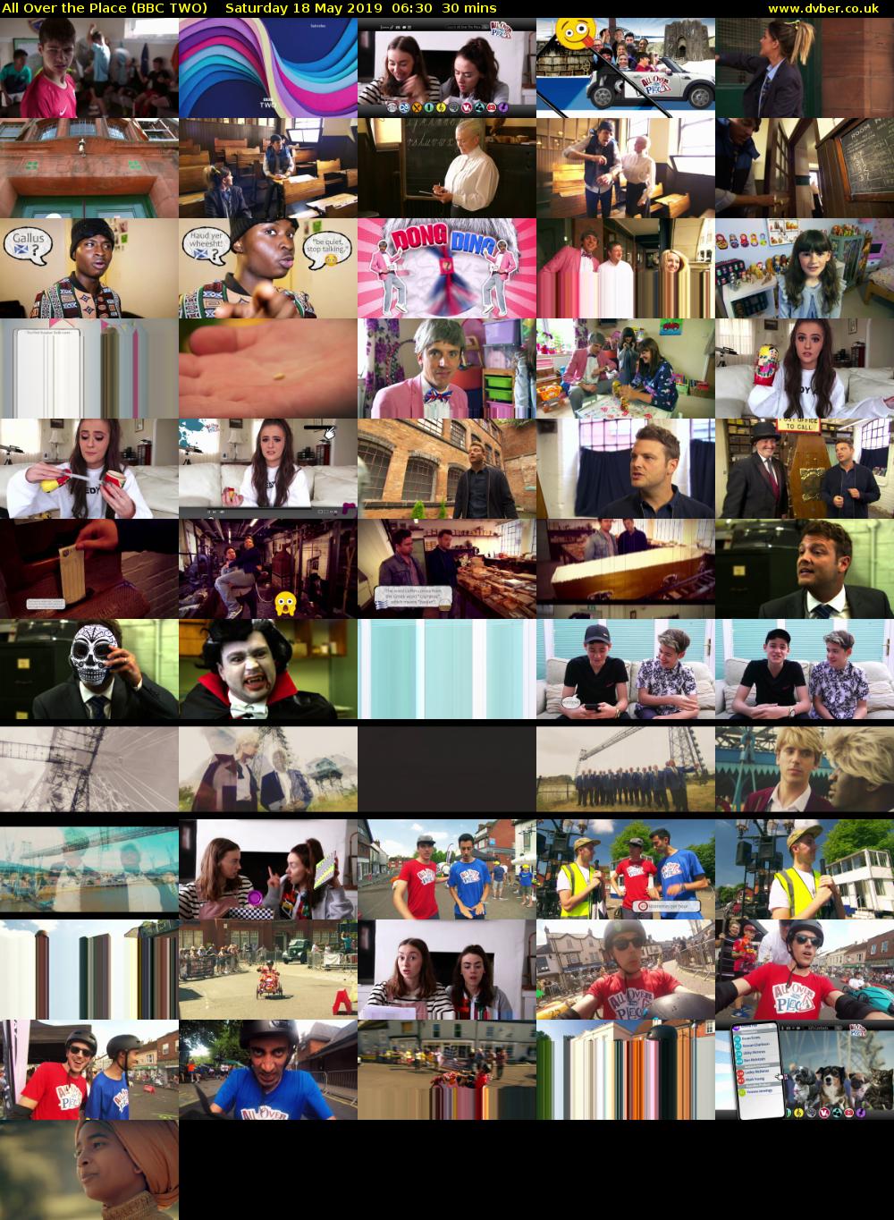 All Over the Place (BBC TWO) Saturday 18 May 2019 06:30 - 07:00