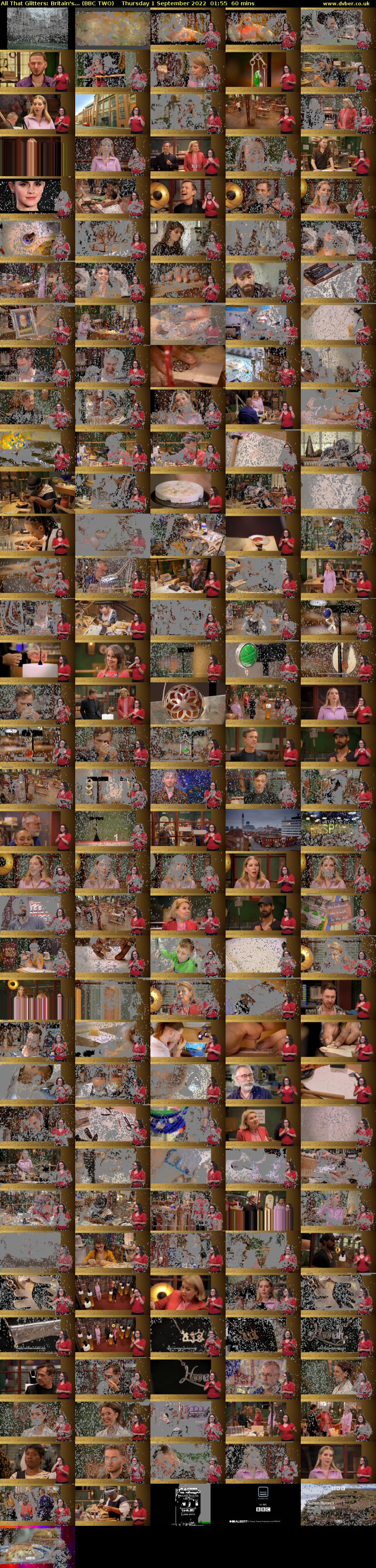All That Glitters: Britain's... (BBC TWO) Thursday 1 September 2022 01:55 - 02:55