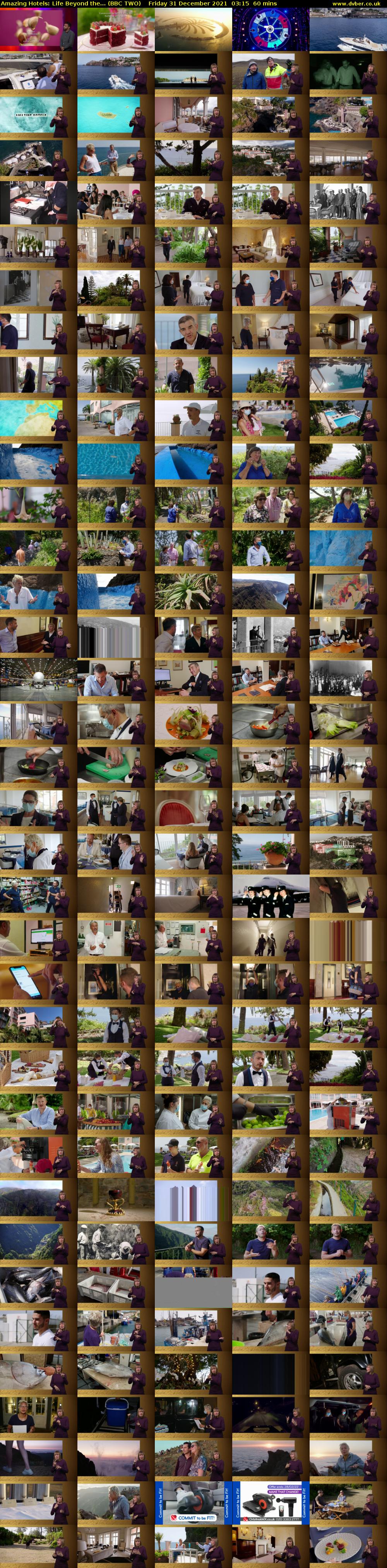 Amazing Hotels: Life Beyond the... (BBC TWO) Friday 31 December 2021 03:15 - 04:15
