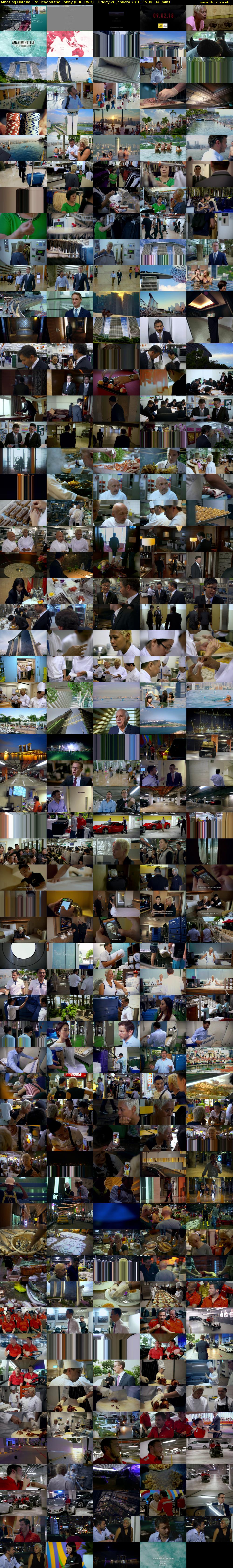 Amazing Hotels: Life Beyond the Lobby (BBC TWO) Friday 26 January 2018 19:00 - 20:00