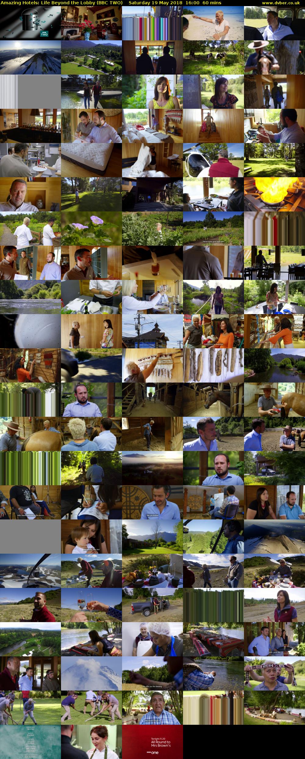 Amazing Hotels: Life Beyond the Lobby (BBC TWO) Saturday 19 May 2018 16:00 - 17:00