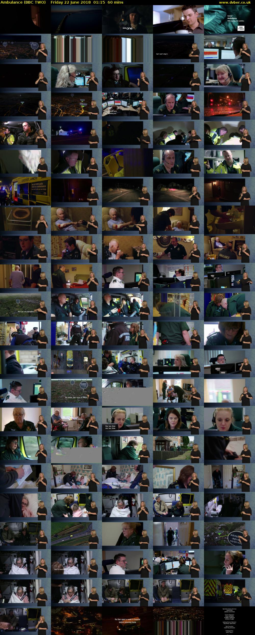 Ambulance (BBC TWO) Friday 22 June 2018 01:15 - 02:15