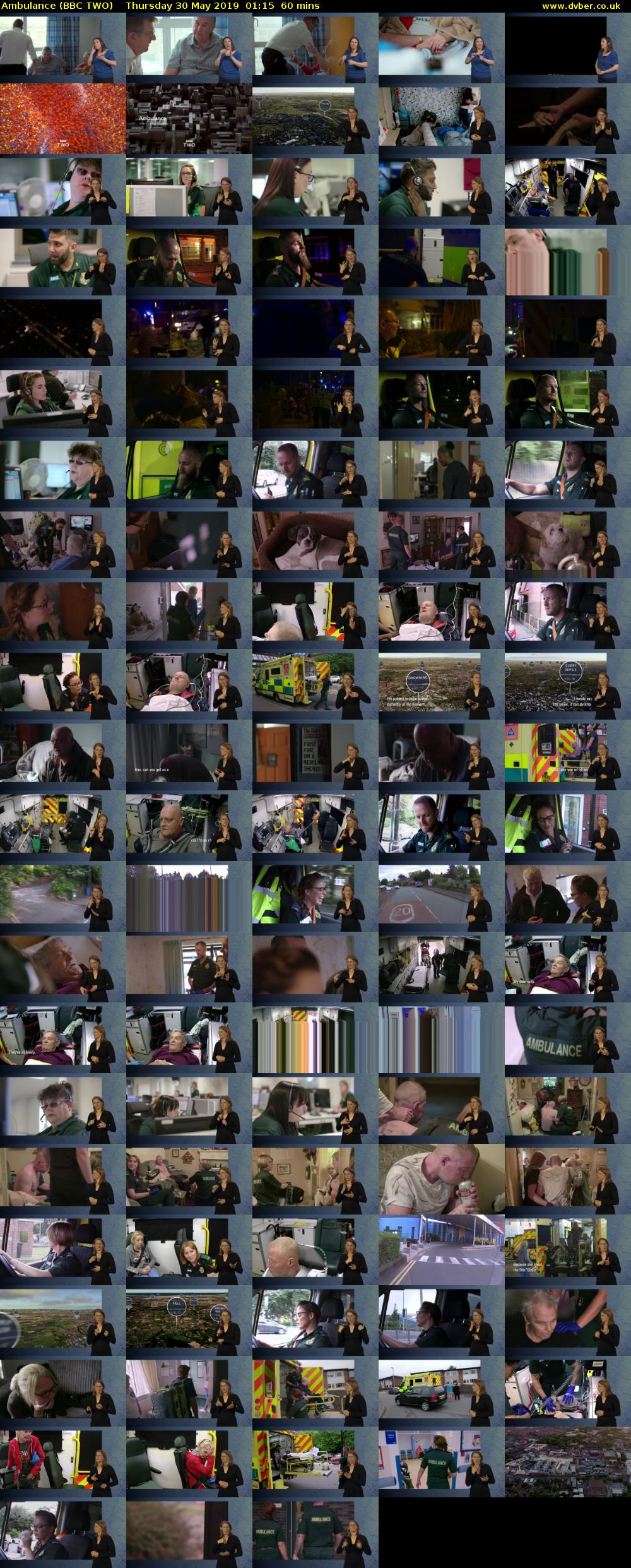 Ambulance (BBC TWO) Thursday 30 May 2019 01:15 - 02:15