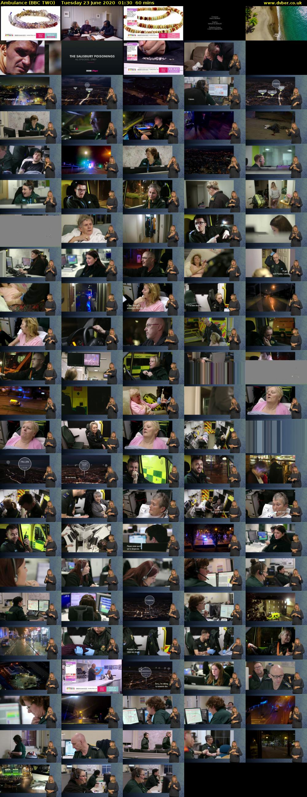 Ambulance (BBC TWO) Tuesday 23 June 2020 01:30 - 02:30