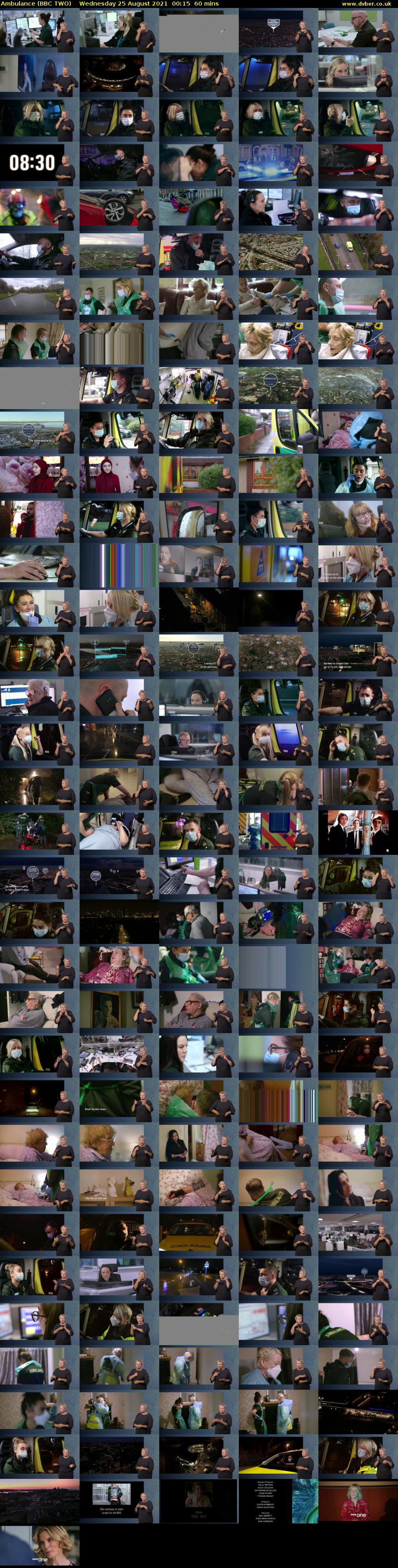 Ambulance (BBC TWO) Wednesday 25 August 2021 00:15 - 01:15