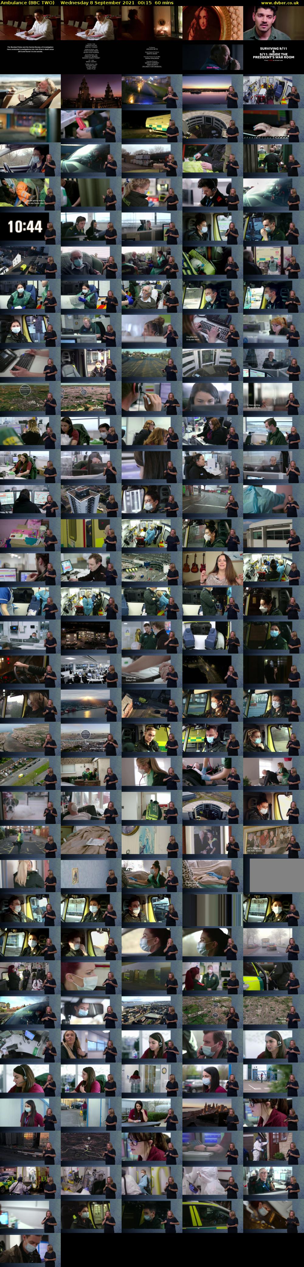 Ambulance (BBC TWO) Wednesday 8 September 2021 00:15 - 01:15
