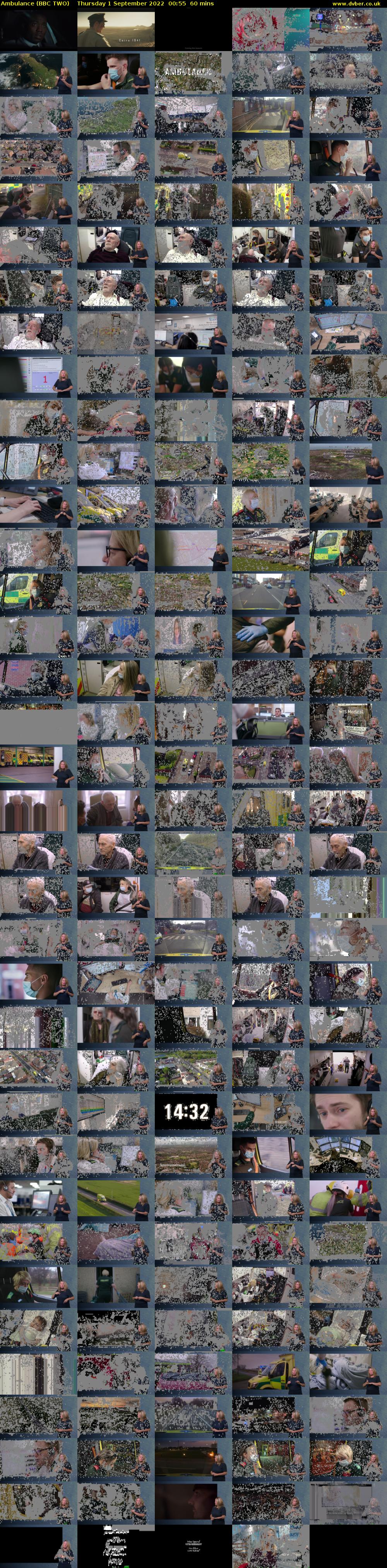 Ambulance (BBC TWO) Thursday 1 September 2022 00:55 - 01:55
