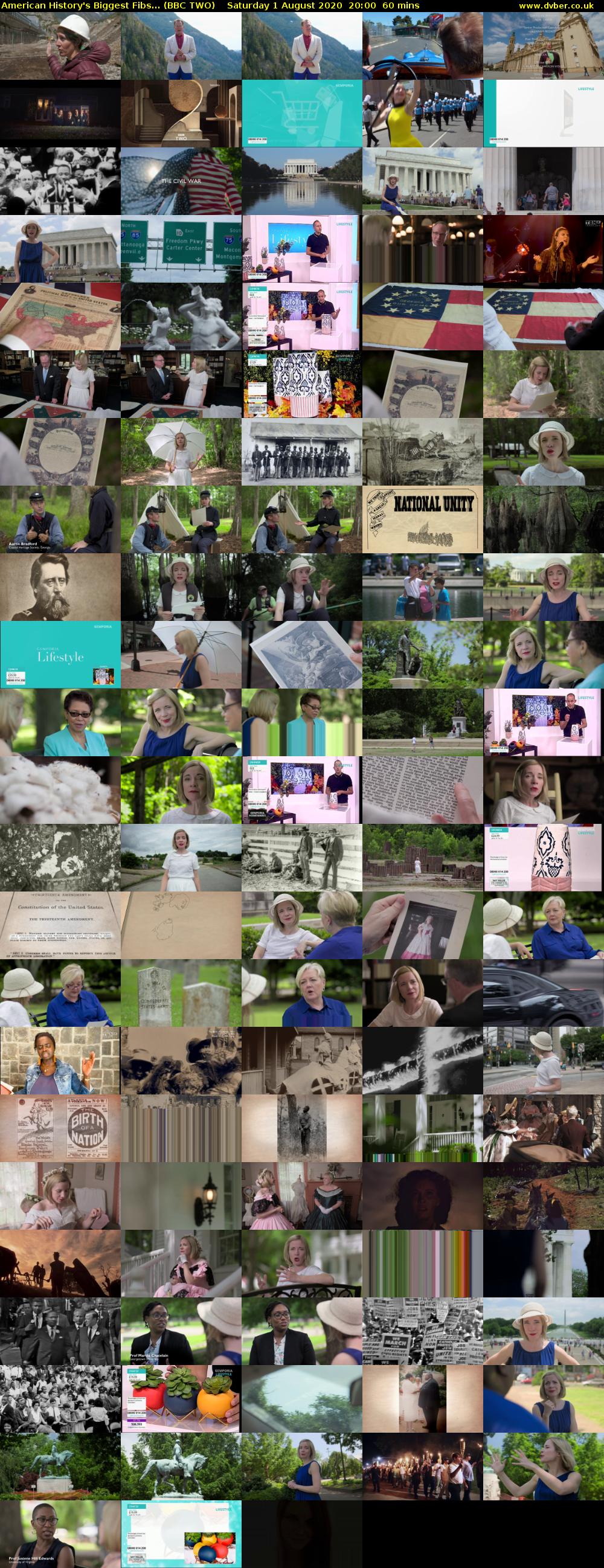 American History's Biggest Fibs... (BBC TWO) Saturday 1 August 2020 20:00 - 21:00