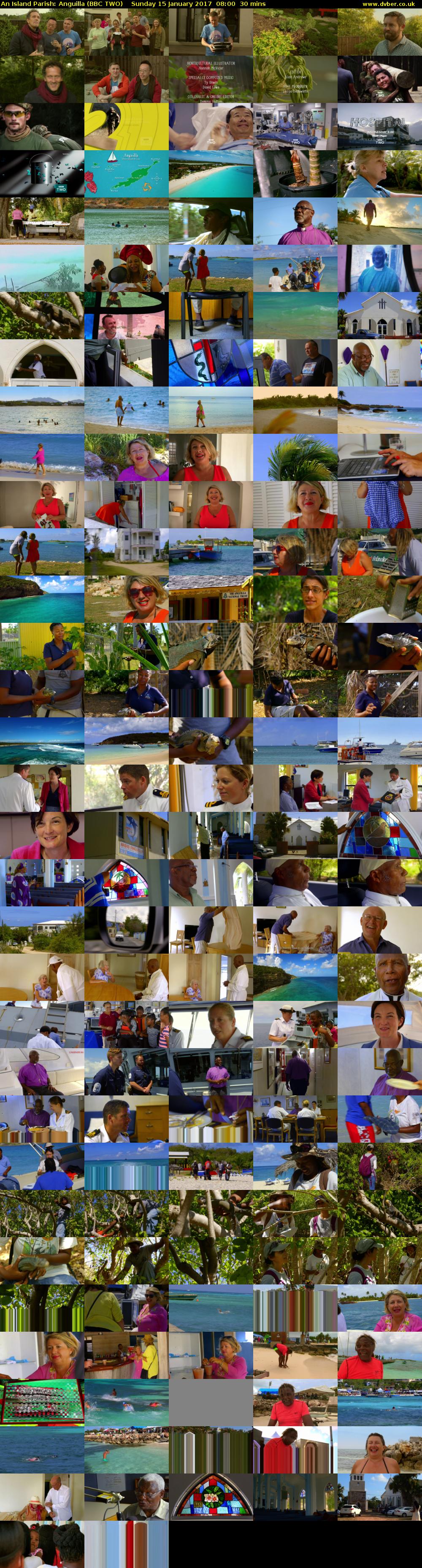 An Island Parish: Anguilla (BBC TWO) Sunday 15 January 2017 08:00 - 08:30