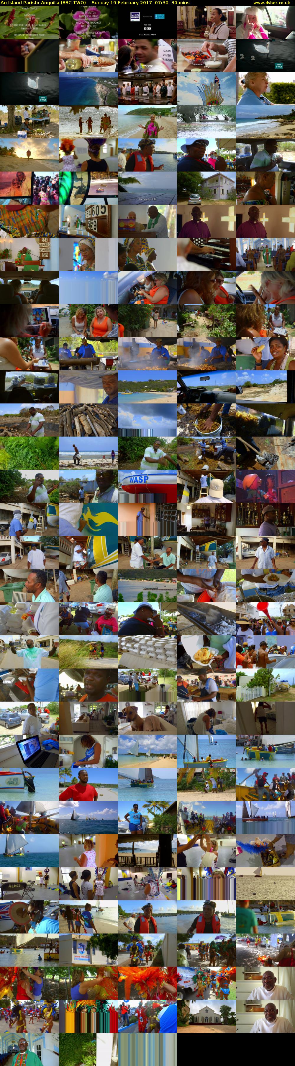An Island Parish: Anguilla (BBC TWO) Sunday 19 February 2017 07:30 - 08:00