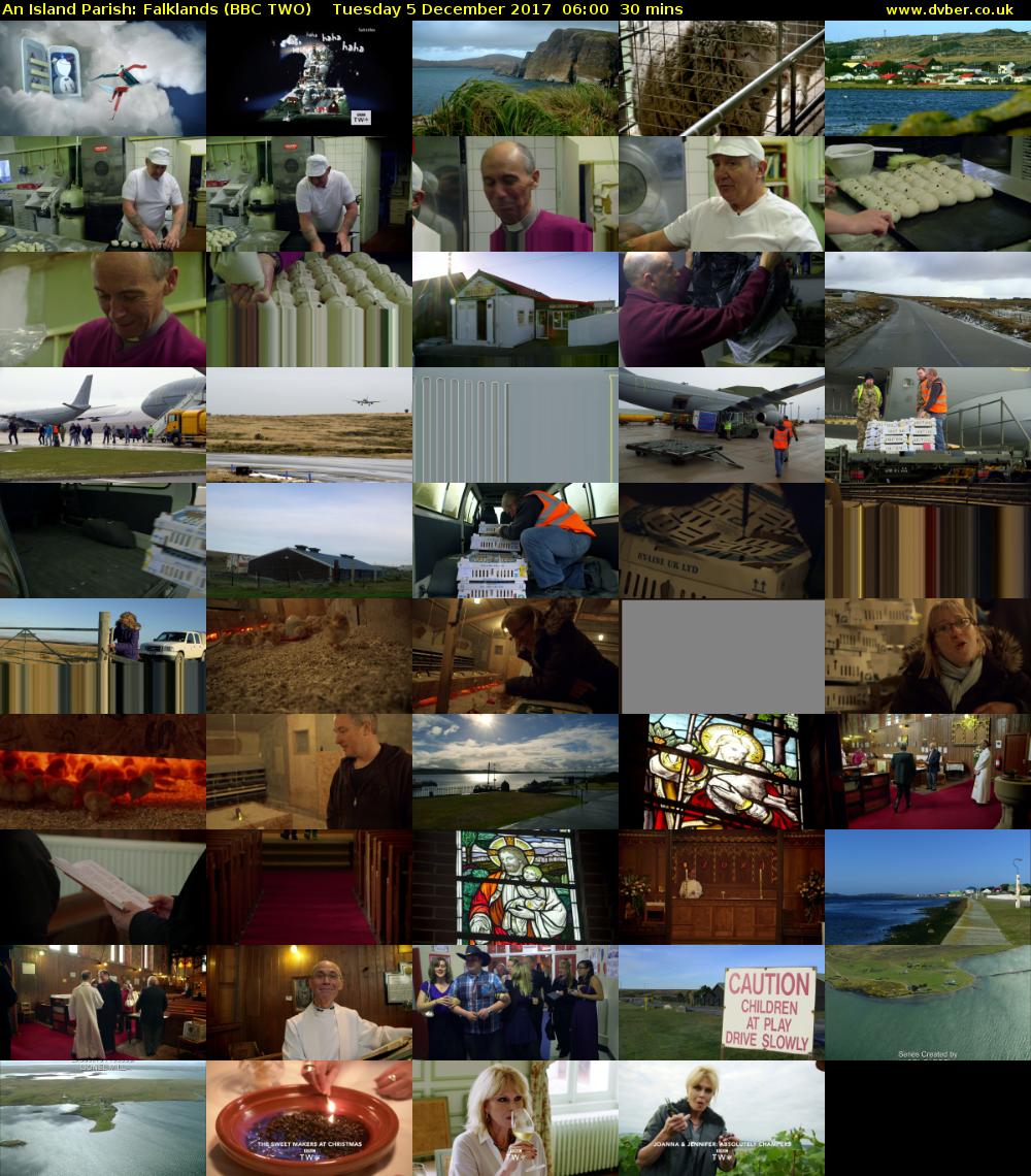 An Island Parish: Falklands (BBC TWO) Tuesday 5 December 2017 06:00 - 06:30