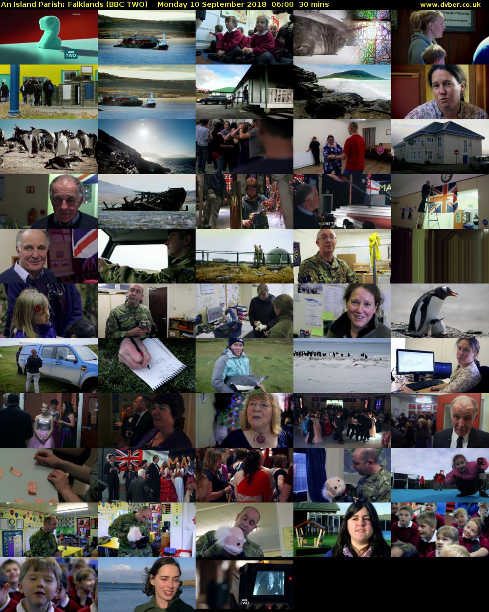 An Island Parish: Falklands (BBC TWO) Monday 10 September 2018 06:00 - 06:30