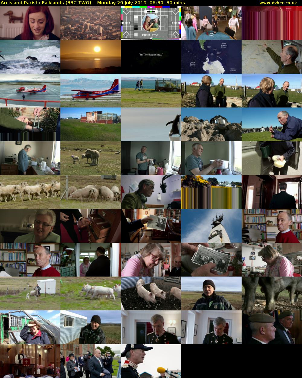 An Island Parish: Falklands (BBC TWO) Monday 29 July 2019 06:30 - 07:00