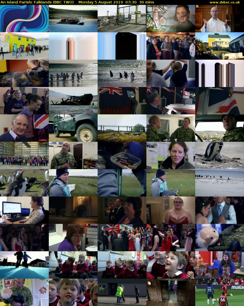 An Island Parish: Falklands (BBC TWO) Monday 5 August 2019 07:30 - 08:00