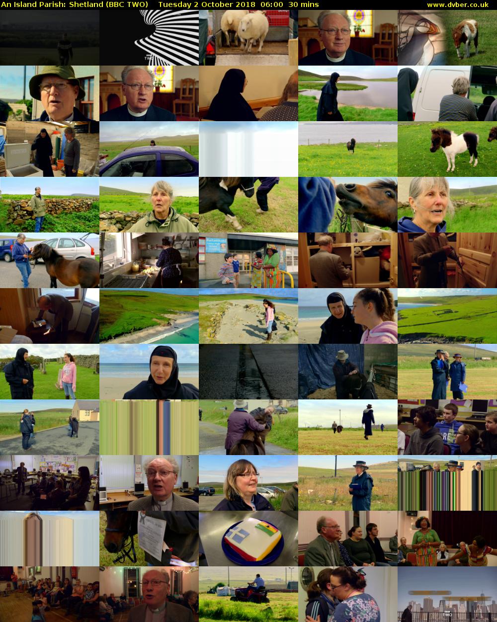 An Island Parish: Shetland (BBC TWO) Tuesday 2 October 2018 06:00 - 06:30