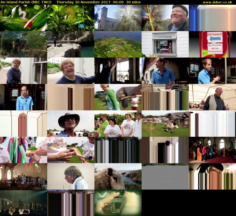 An Island Parish (BBC TWO) Thursday 30 November 2017 06:00 - 06:30