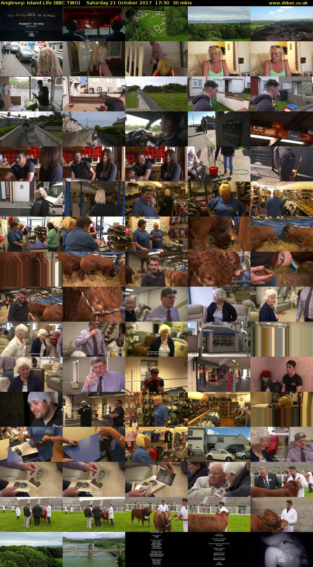 Anglesey: Island Life (BBC TWO) Saturday 21 October 2017 17:30 - 18:00