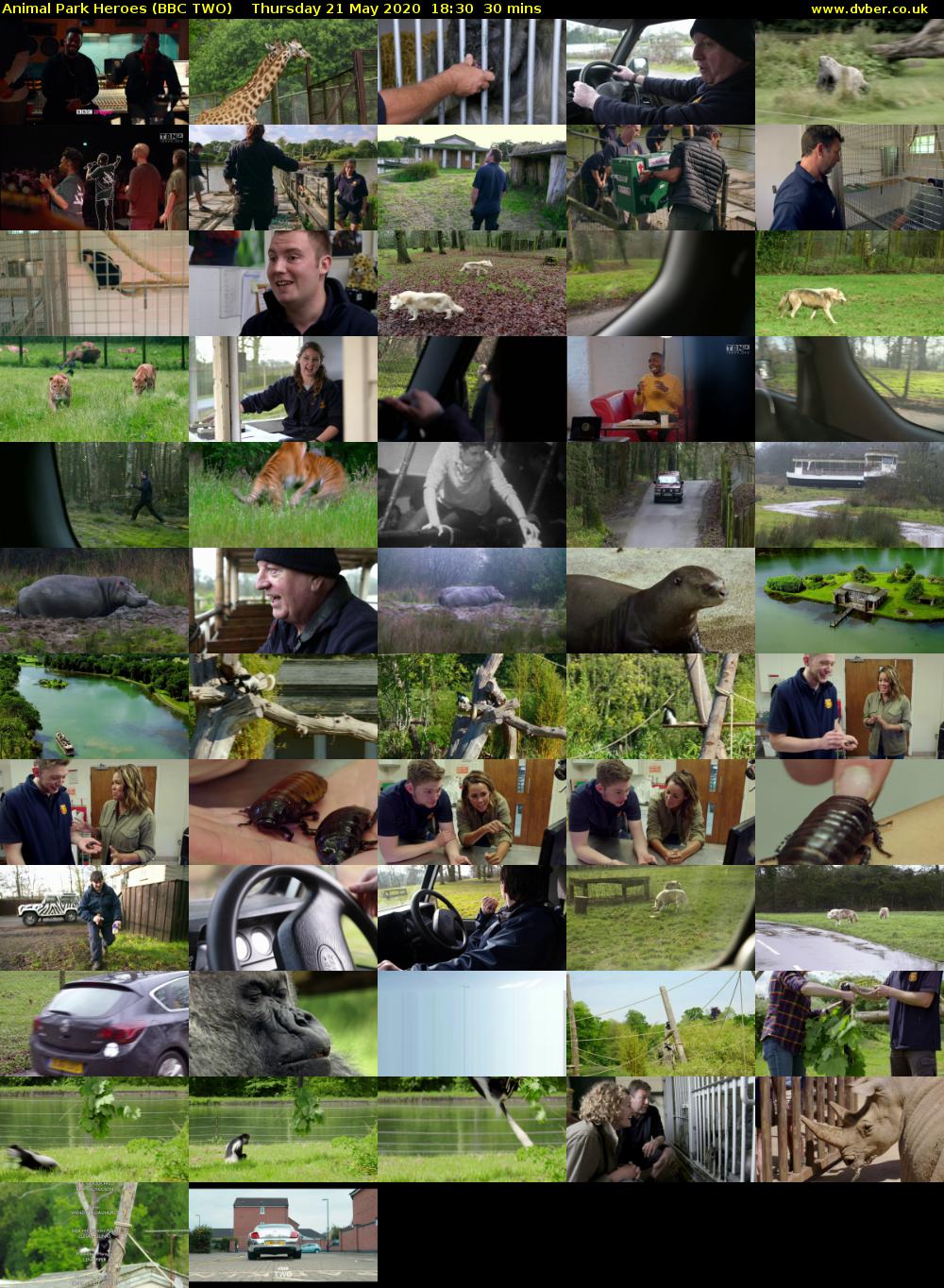 Animal Park Heroes (BBC TWO) Thursday 21 May 2020 18:30 - 19:00