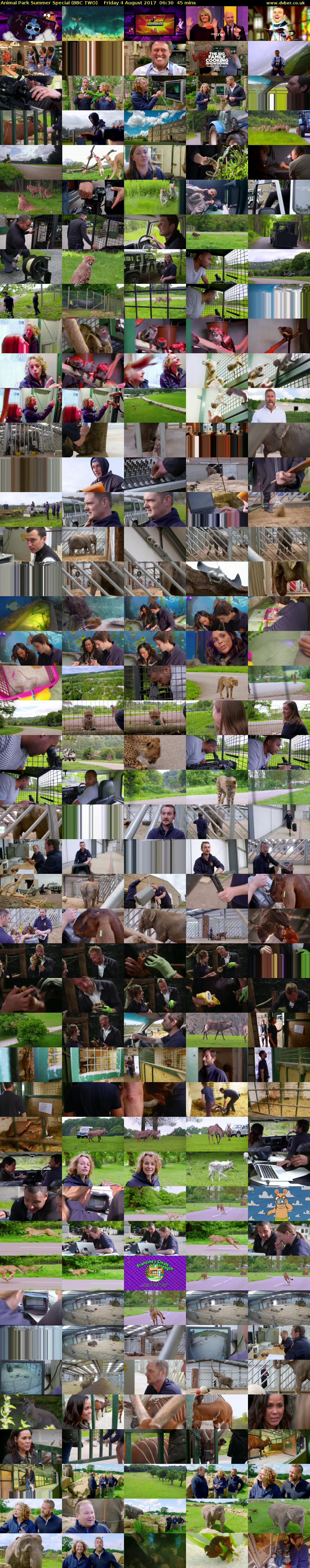 Animal Park Summer Special (BBC TWO) Friday 4 August 2017 06:30 - 07:15