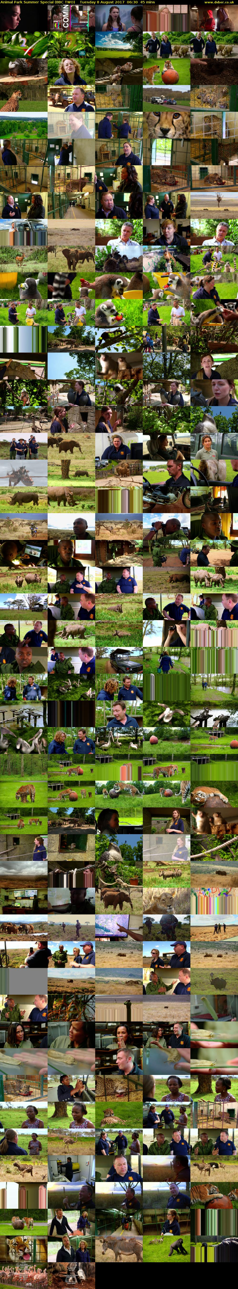 Animal Park Summer Special (BBC TWO) Tuesday 8 August 2017 06:30 - 07:15