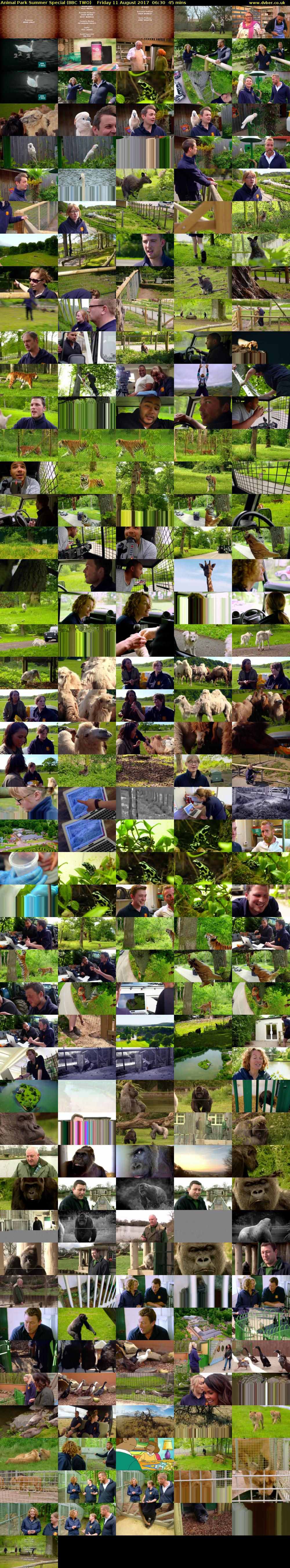 Animal Park Summer Special (BBC TWO) Friday 11 August 2017 06:30 - 07:15