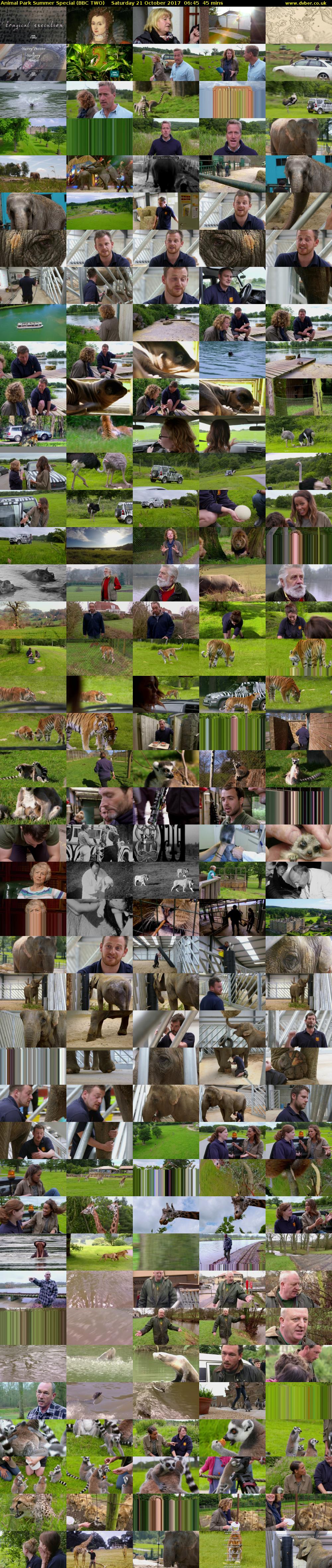Animal Park Summer Special (BBC TWO) Saturday 21 October 2017 06:45 - 07:30