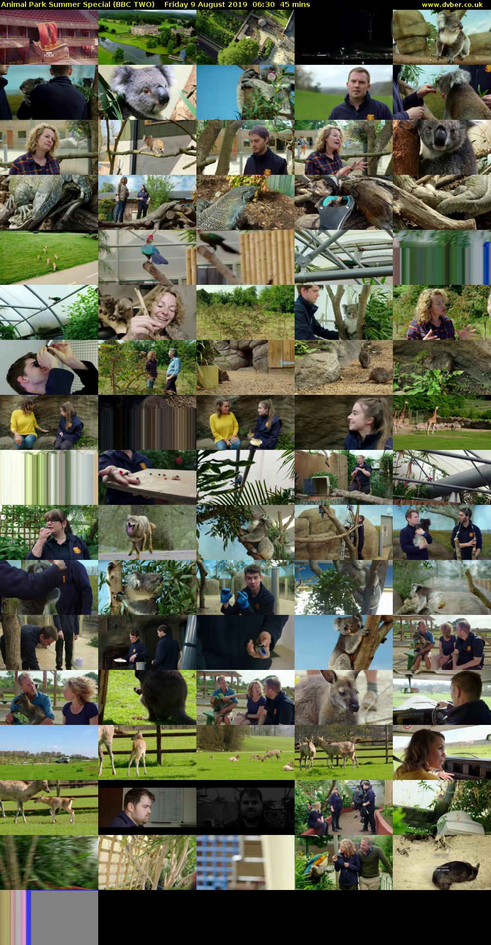 Animal Park Summer Special (BBC TWO) Friday 9 August 2019 06:30 - 07:15