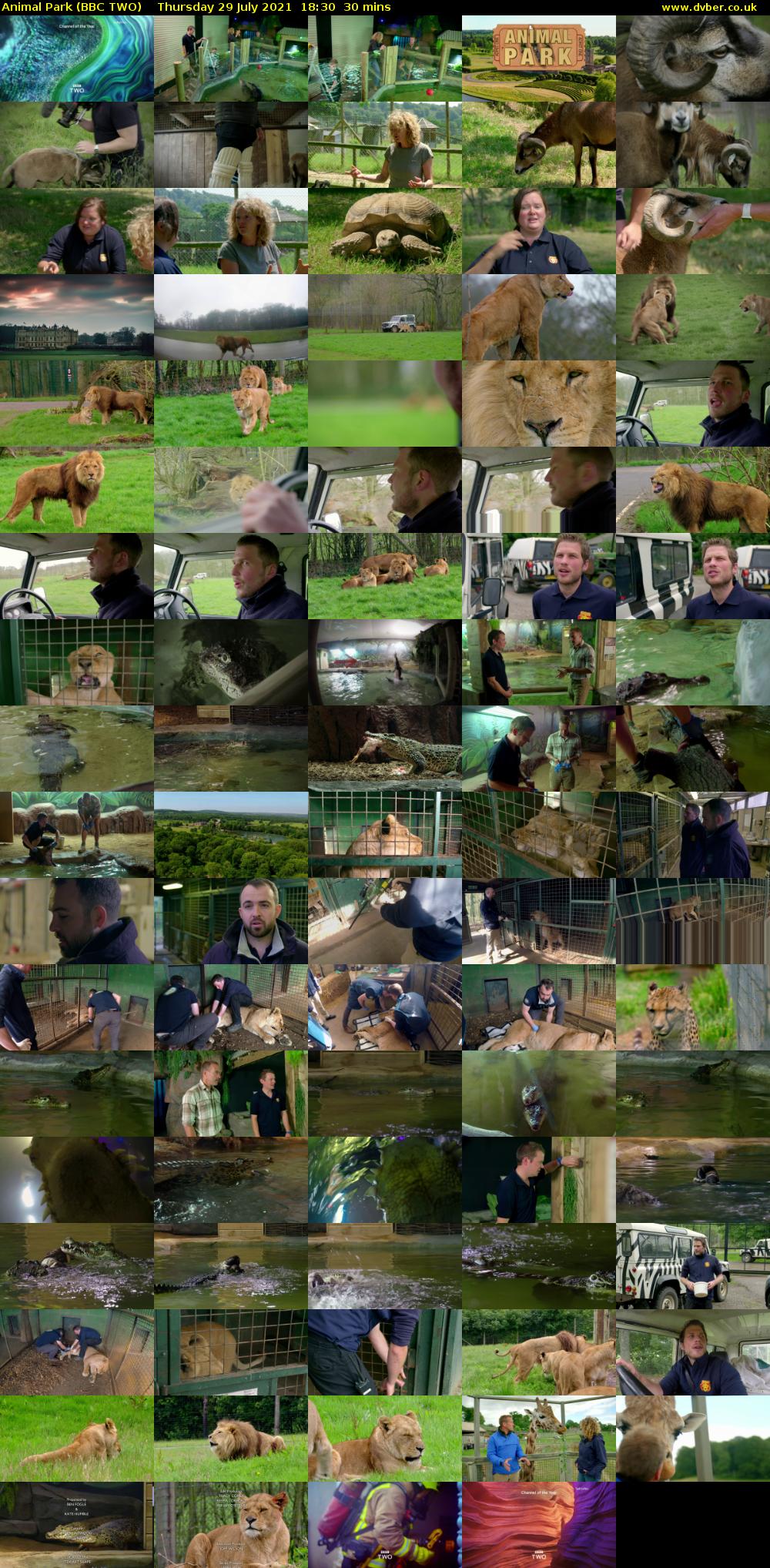 Animal Park (BBC TWO) Thursday 29 July 2021 18:30 - 19:00