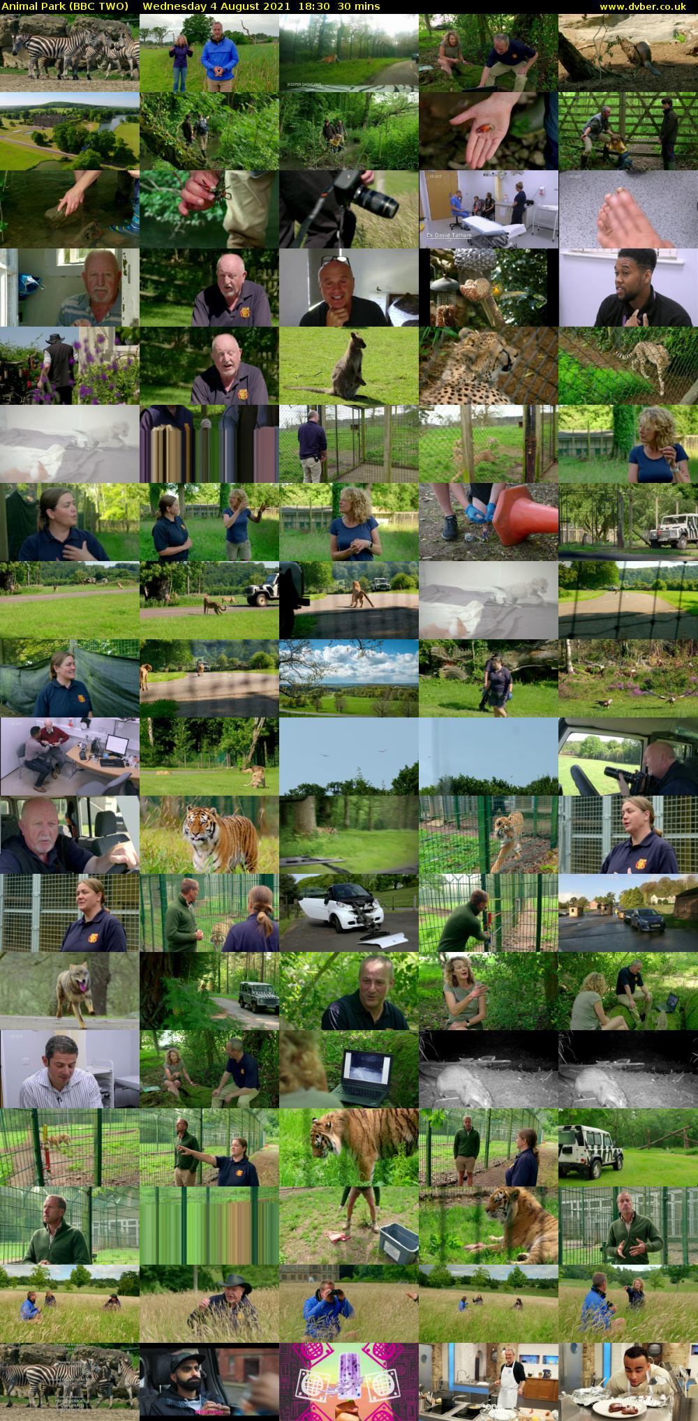 Animal Park (BBC TWO) Wednesday 4 August 2021 18:30 - 19:00