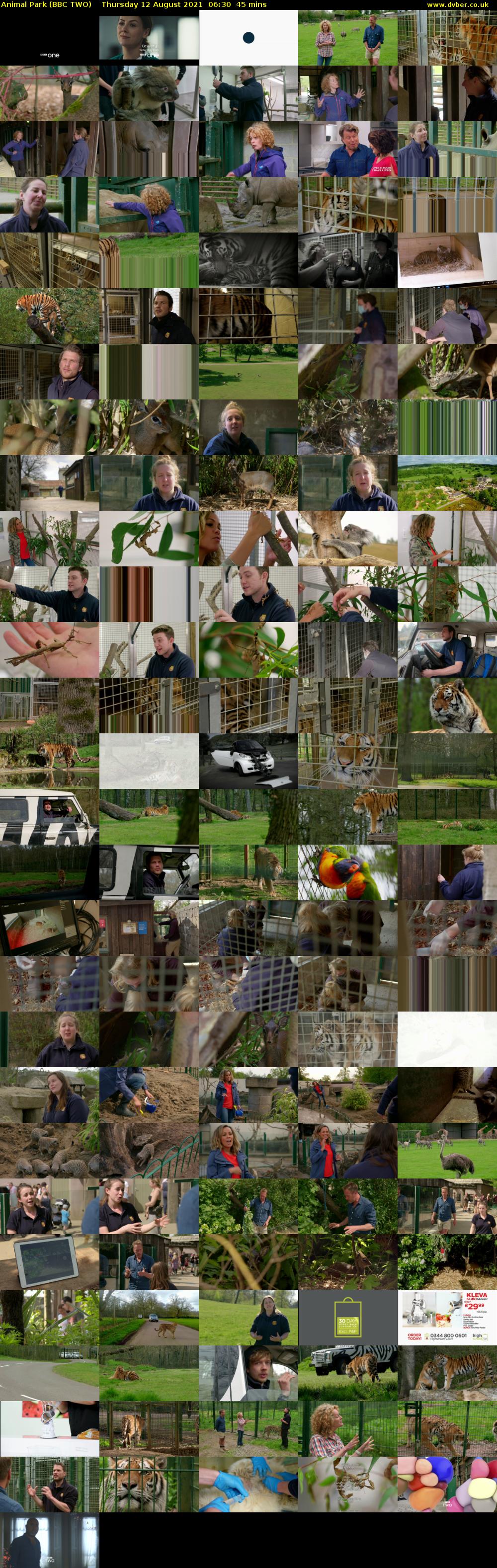 Animal Park (BBC TWO) Thursday 12 August 2021 06:30 - 07:15
