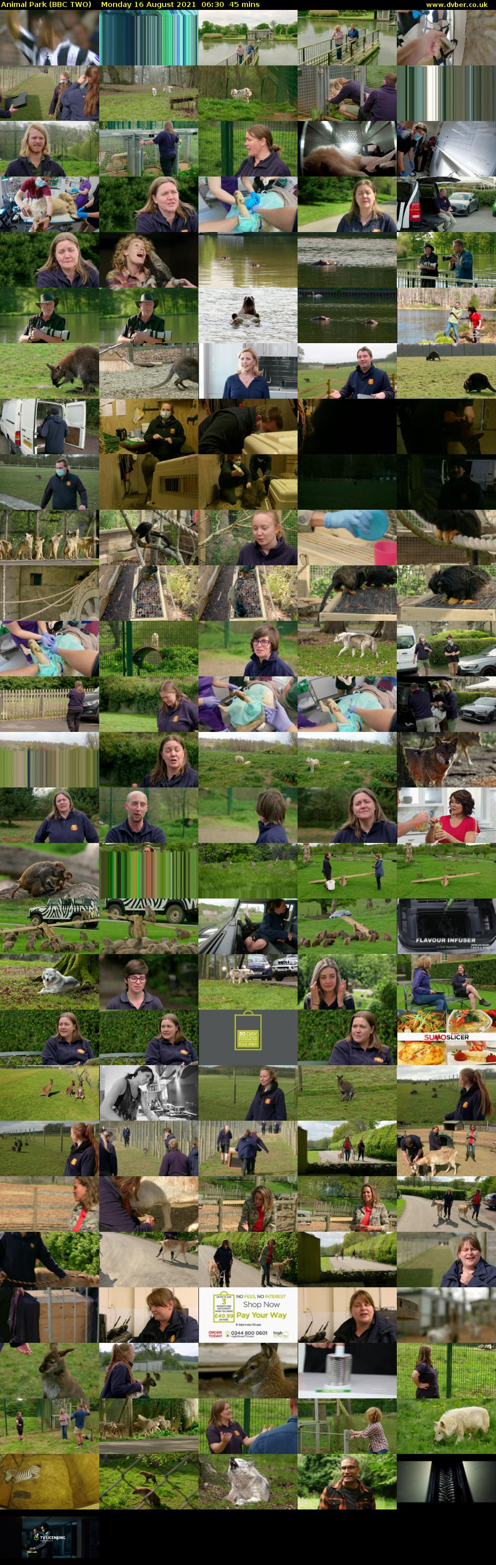 Animal Park (BBC TWO) Monday 16 August 2021 06:30 - 07:15