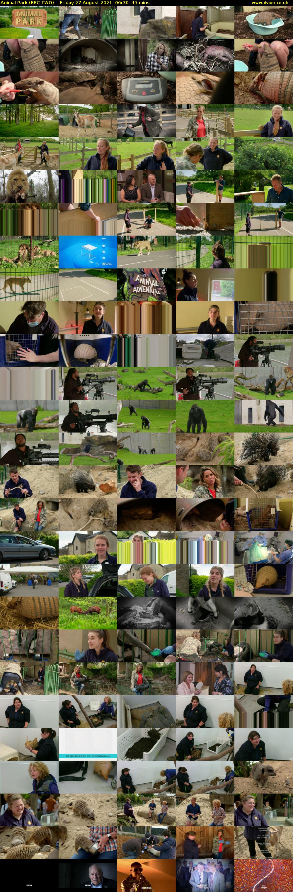 Animal Park (BBC TWO) Friday 27 August 2021 06:30 - 07:15