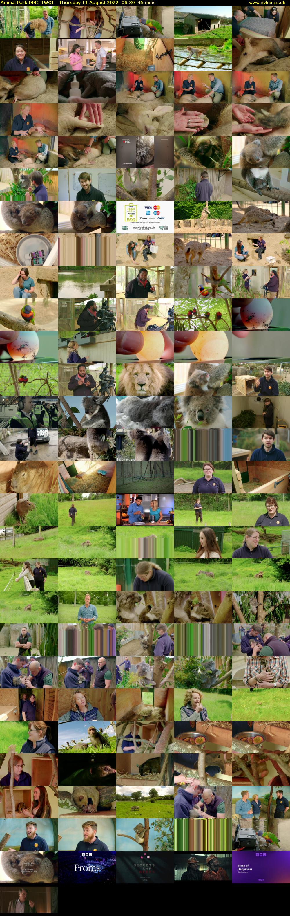 Animal Park (BBC TWO) Thursday 11 August 2022 06:30 - 07:15