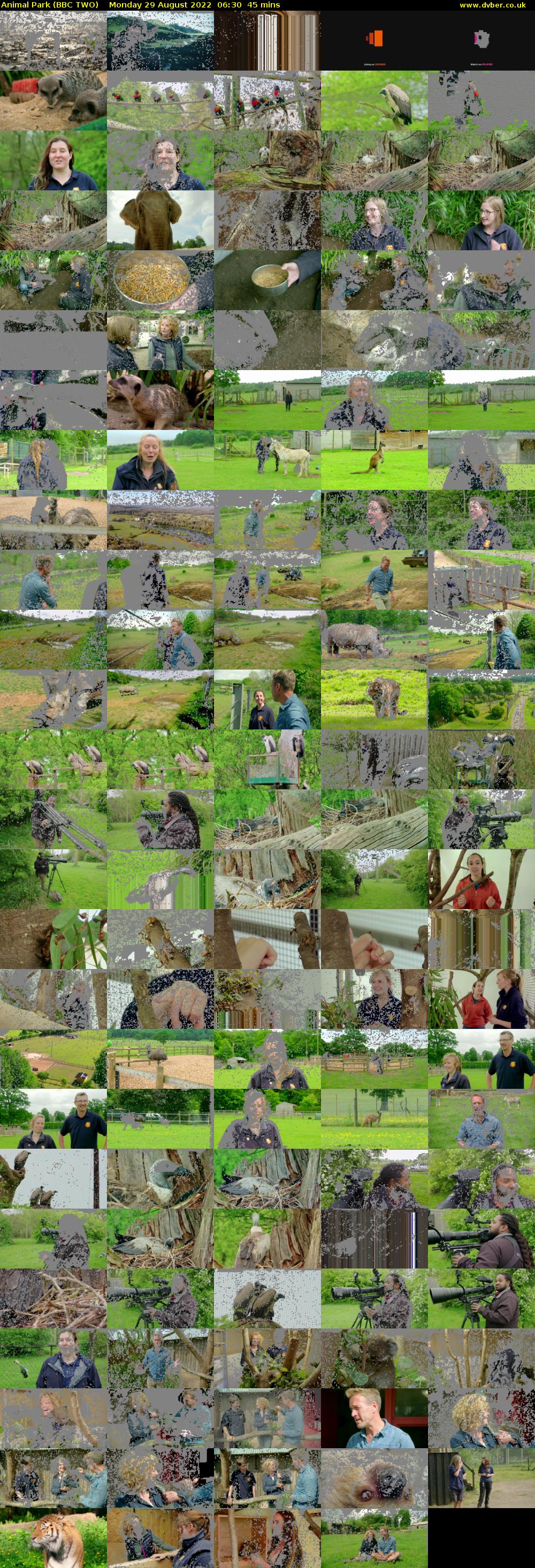 Animal Park (BBC TWO) Monday 29 August 2022 06:30 - 07:15