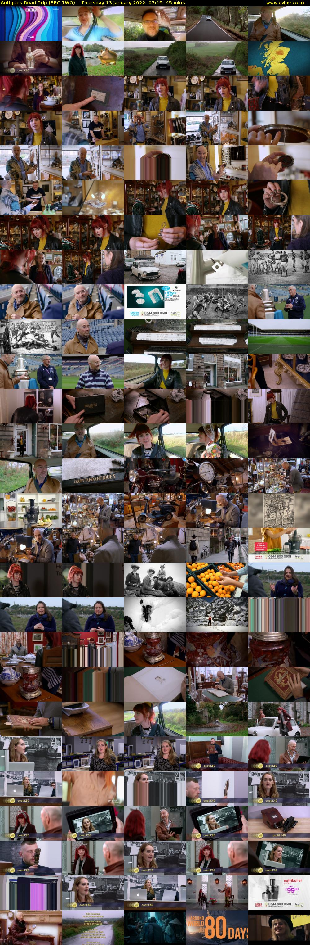 Antiques Road Trip (BBC TWO) Thursday 13 January 2022 07:15 - 08:00