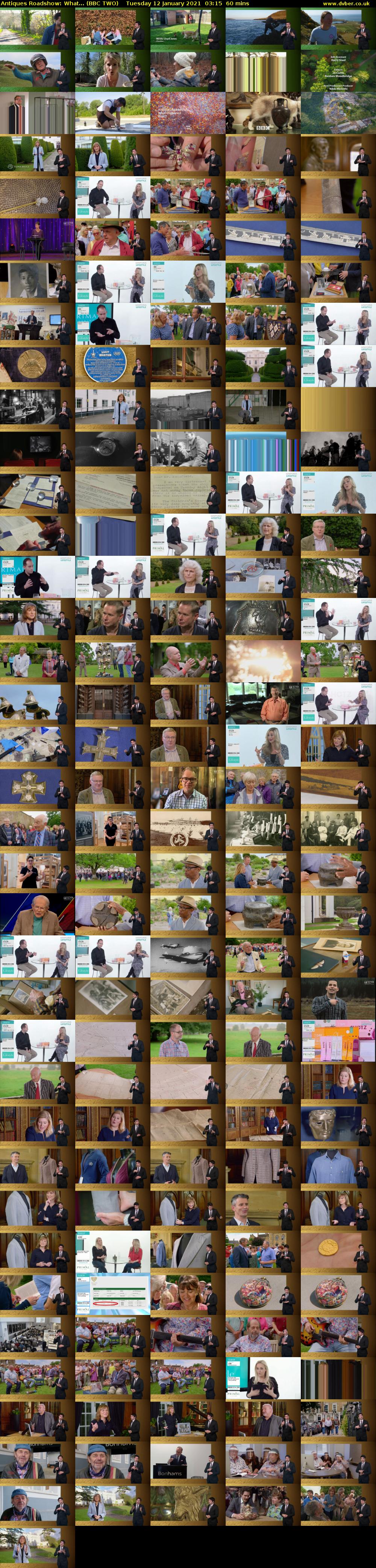 Antiques Roadshow: What... (BBC TWO) Tuesday 12 January 2021 03:15 - 04:15