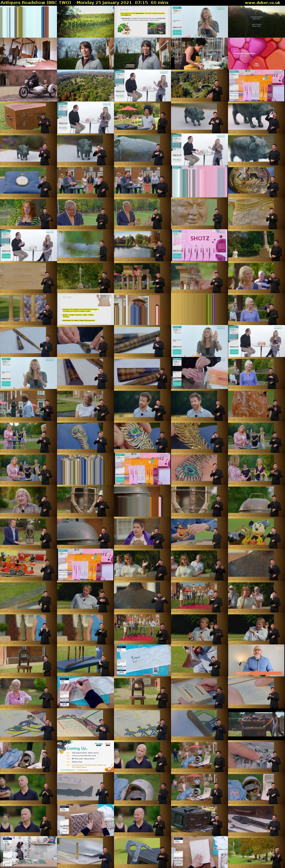 Antiques Roadshow (BBC TWO) Monday 25 January 2021 07:15 - 08:15