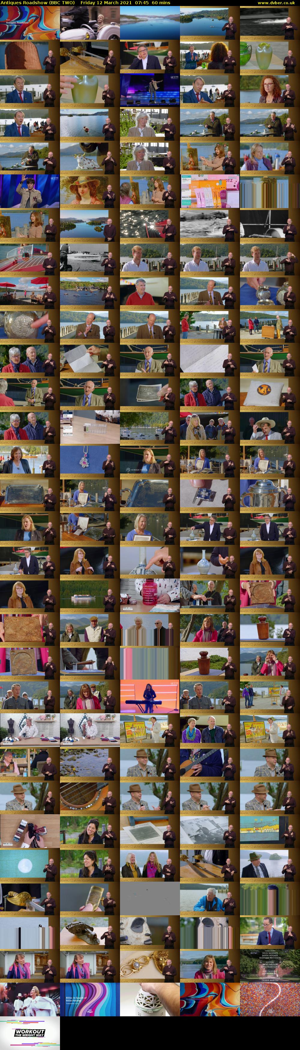 Antiques Roadshow (BBC TWO) Friday 12 March 2021 07:45 - 08:45