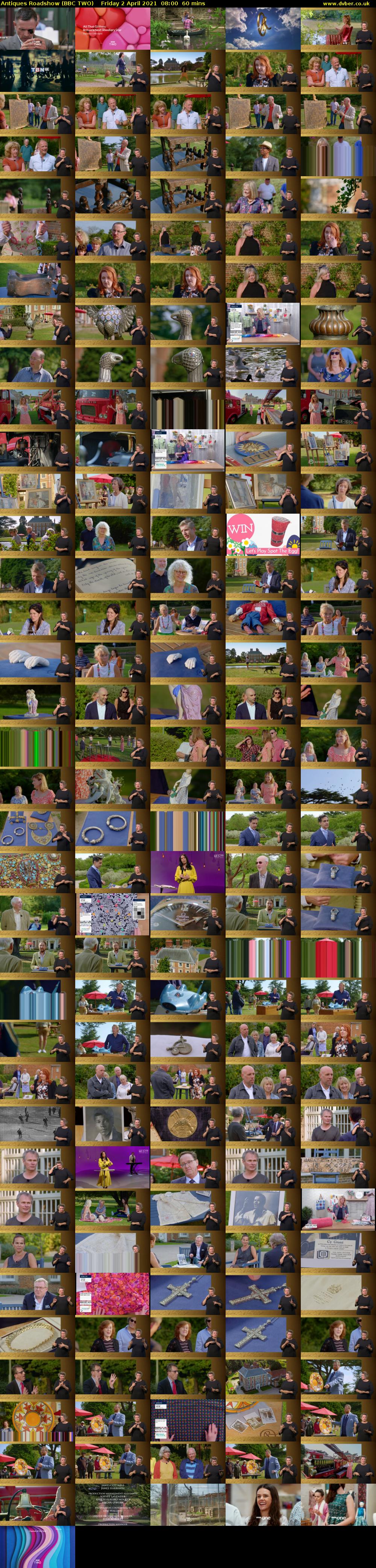 Antiques Roadshow (BBC TWO) Friday 2 April 2021 08:00 - 09:00