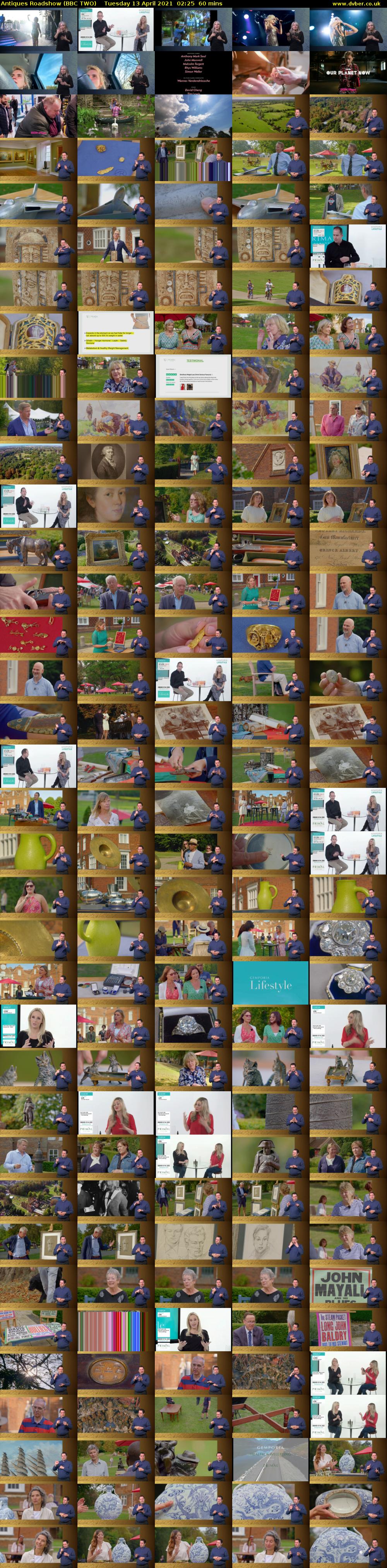 Antiques Roadshow (BBC TWO) Tuesday 13 April 2021 02:25 - 03:25